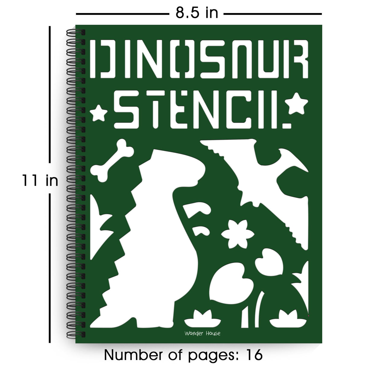Stencil Book: Dinosaur - Retail Maharaj