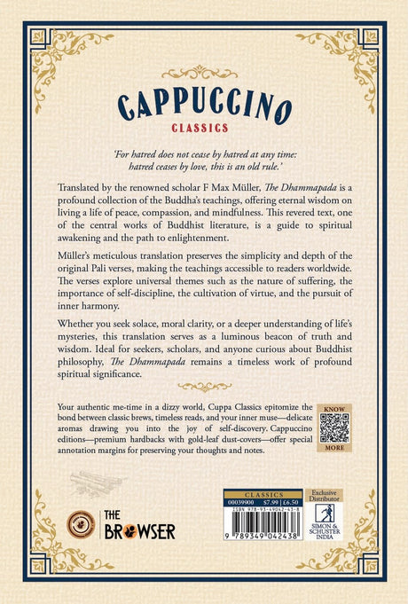 The Dhammapada (Cappuccino Classics) - Retail Maharaj
