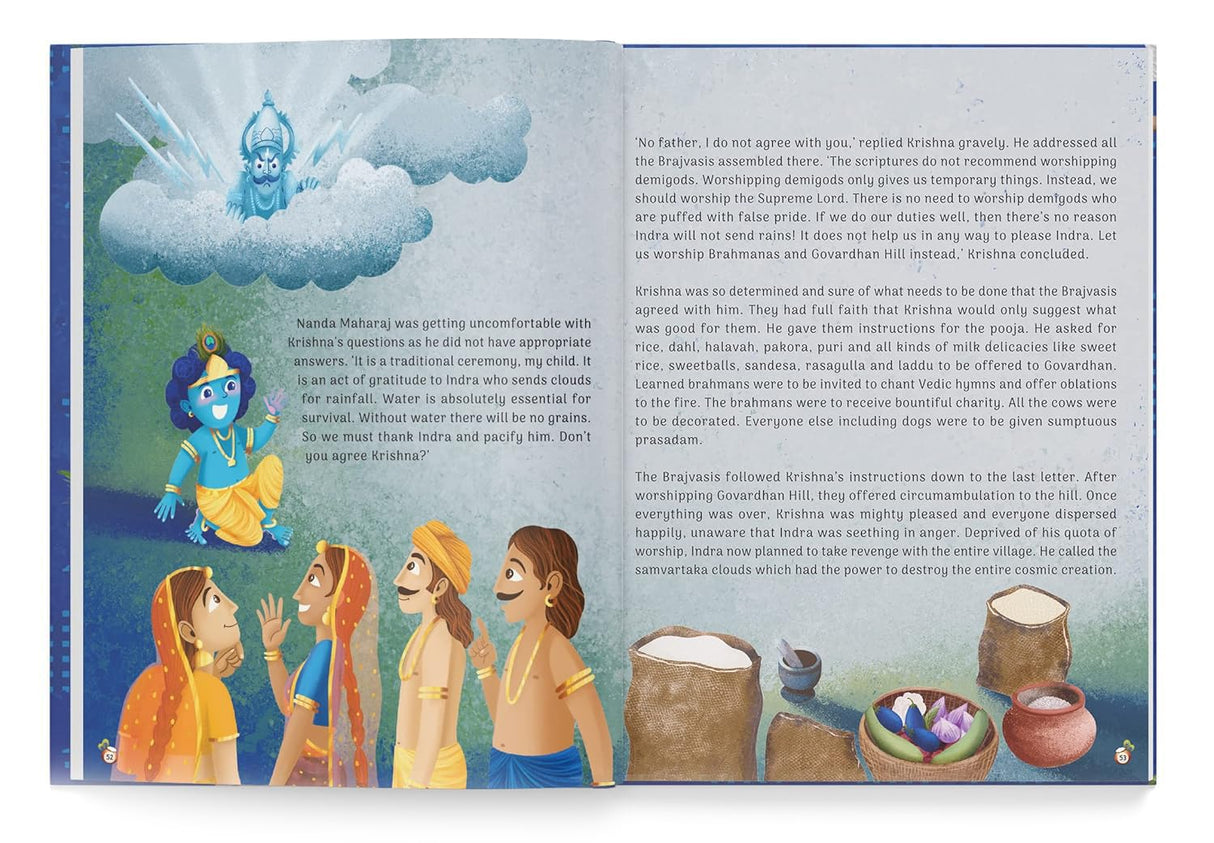Little Krishna - Illustrated Untold Stories from Childhood - Retail Maharaj
