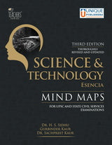 Science and Technology for UPSC I 3rd Edition I Civil Services Exam I State Administrative Exams I Esencia I Mind Maps I Paperback - Retail Maharaj