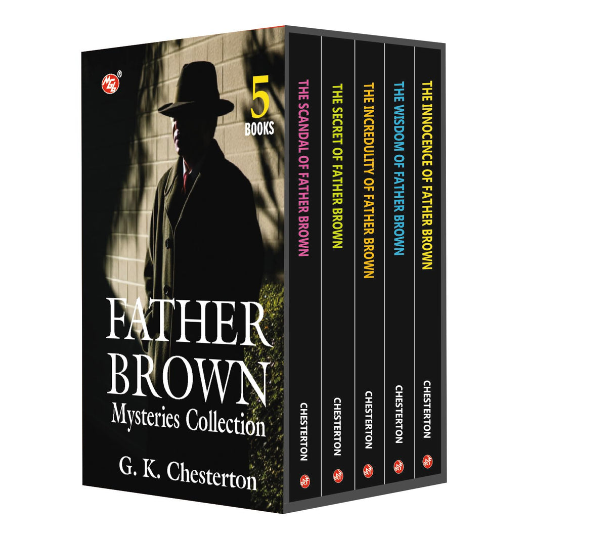 Complete Father Brown Mysteries Collection – Box Set of 5 Books | Classic Detective Stories by G.K. Chesterton - Retail Maharaj