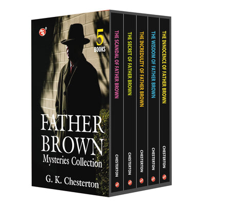 Complete Father Brown Mysteries Collection – Box Set of 5 Books | Classic Detective Stories by G.K. Chesterton - Retail Maharaj