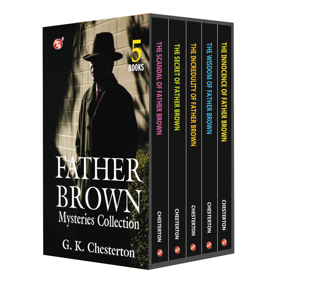 Complete Father Brown Mysteries Collection – Box Set of 5 Books | Classic Detective Stories by G.K. Chesterton - Retail Maharaj