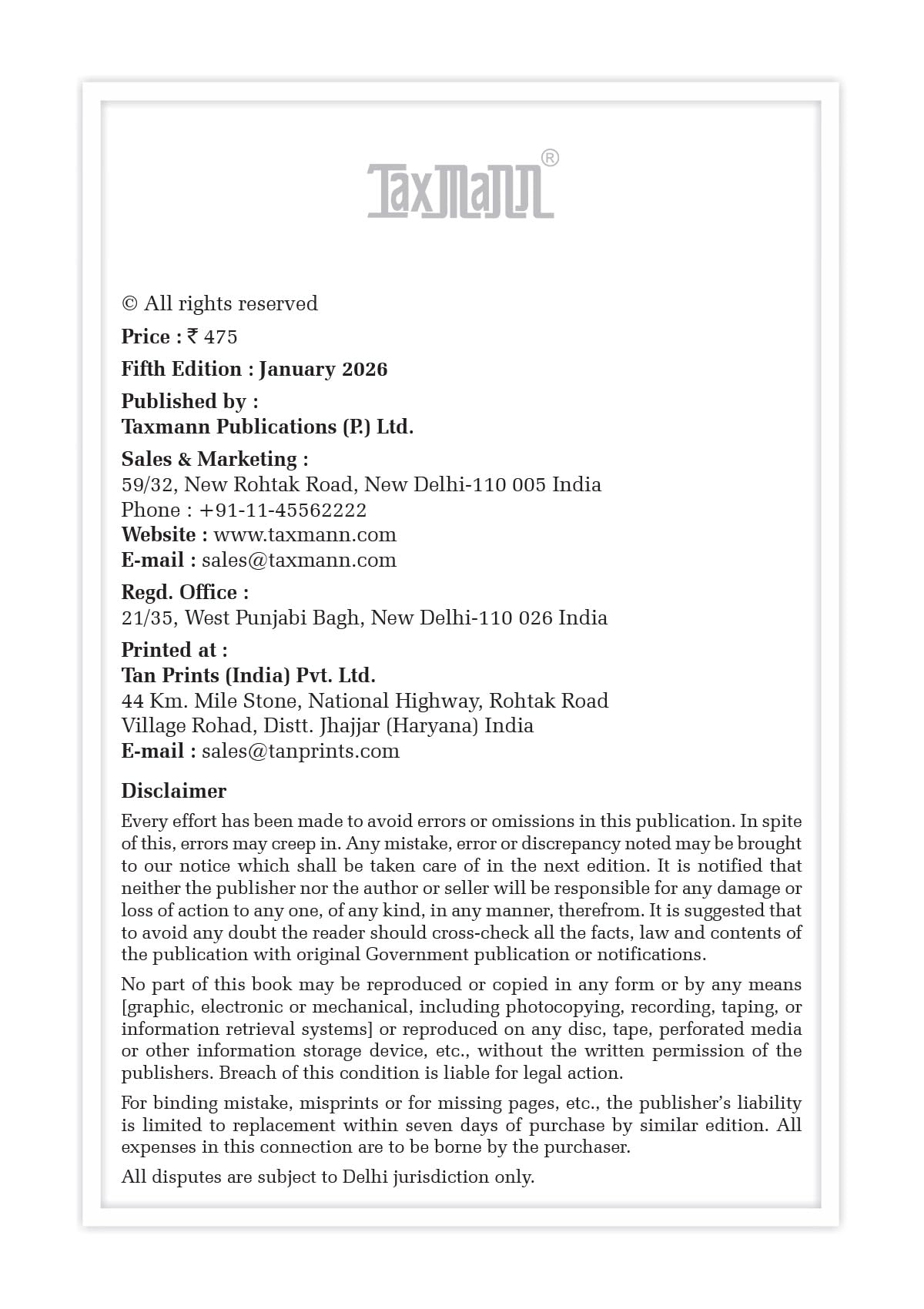 Taxmann's Company Law – Concise | NEP-aligned & Practice-oriented Textbook with MCA Rules & SEBI Regulations—Integrating Statutory Principles | Judicial Interpretation | Compliance Practices - Retail Maharaj