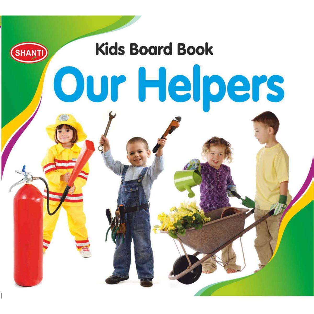 Shanti Publications Kids Board Books - ACTION WORDS - Retail Maharaj