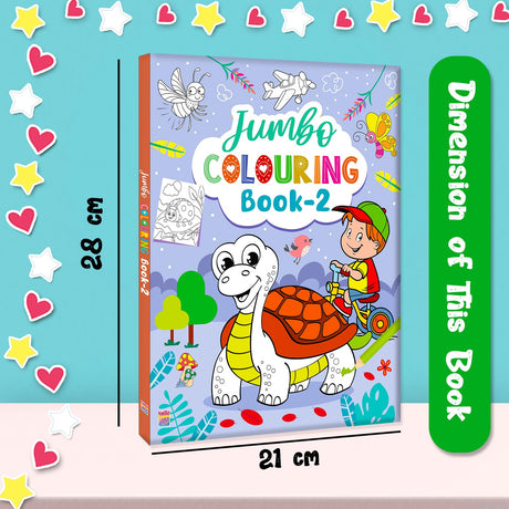 Jumbo Colouring Book 2 - Retail Maharaj