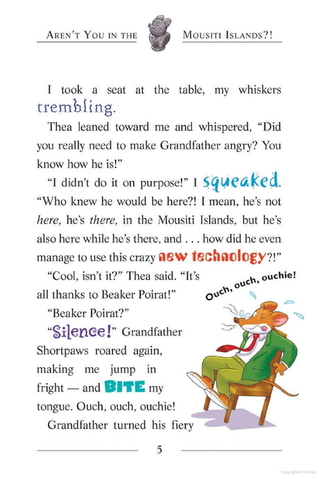 GERONIMO STILTON JOURNEY THROUGH TIME #08: OUT OF TIME - Retail Maharaj