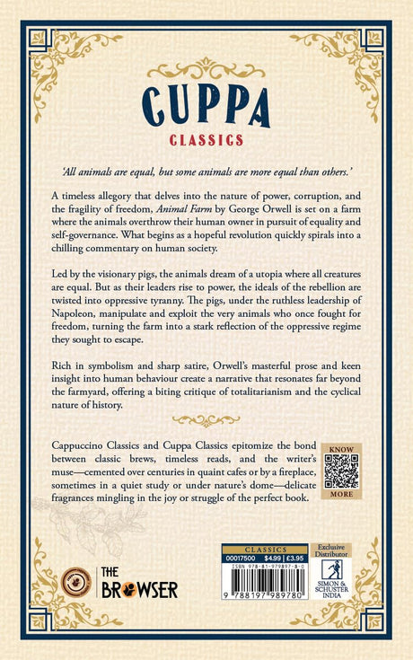 Animal Farm (Cuppa Statecraft Classics) - Retail Maharaj
