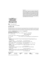 Healthcare Economics Management - Retail Maharaj
