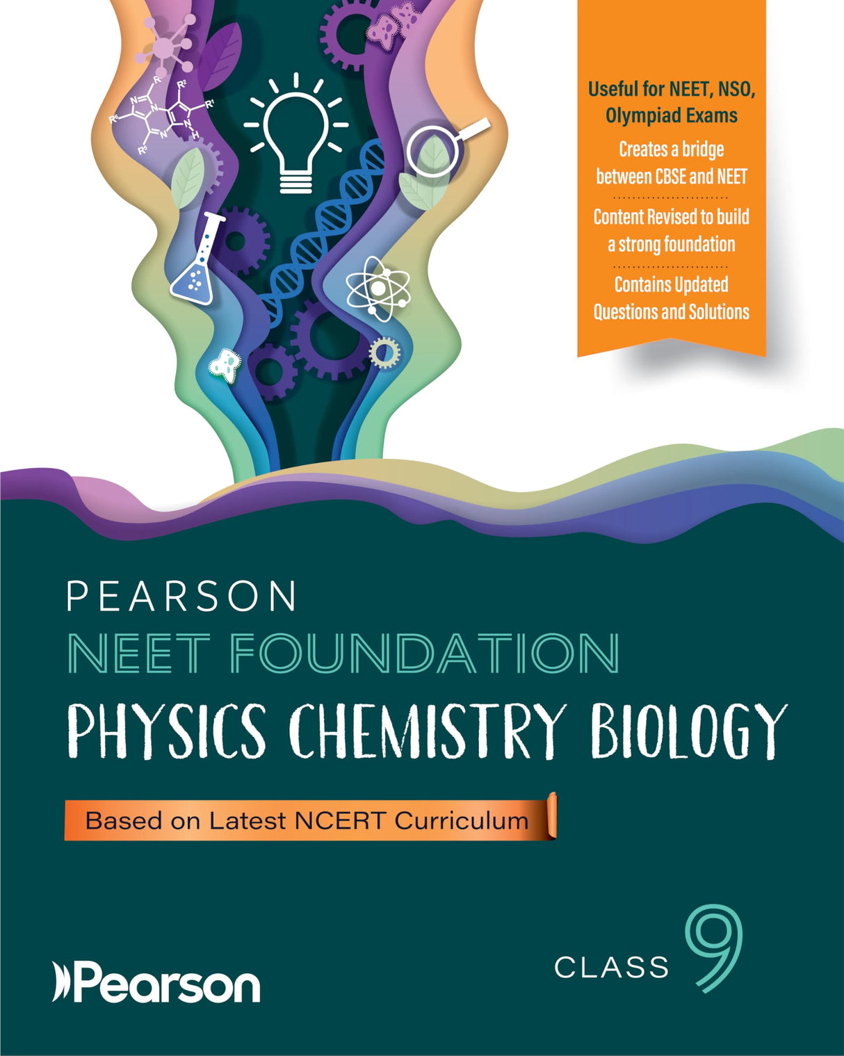 Pearson'26 NEET Foundation Grade 9|Physics, Chemistry, and Biology| For NEET, NSO, Olympiad exams| well-defined explanations, comprehensive diagrams - Retail Maharaj