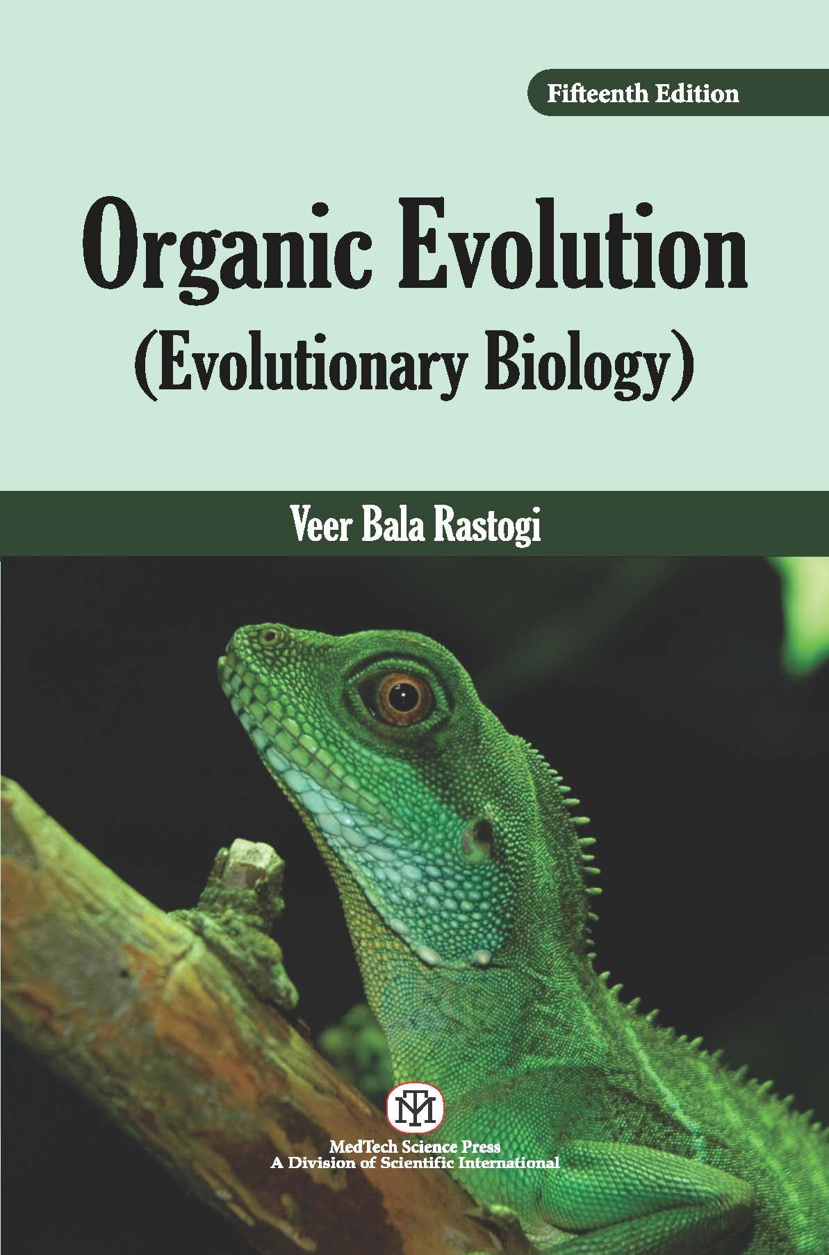 Organic Evolution Evolutionary Biology 15Ed (Pb 2024) - Retail Maharaj