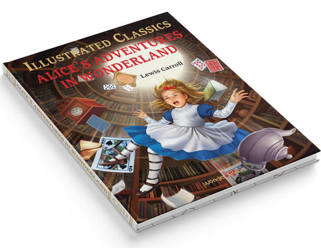 Alice in Wonderland: Illustrated Abridged Children Classics English Novel With Review Questions (Hardback) - Retail Maharaj