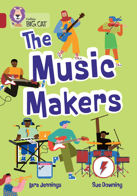 The Music Makers: Band 14/Ruby (Collins Big Cat) - Retail Maharaj