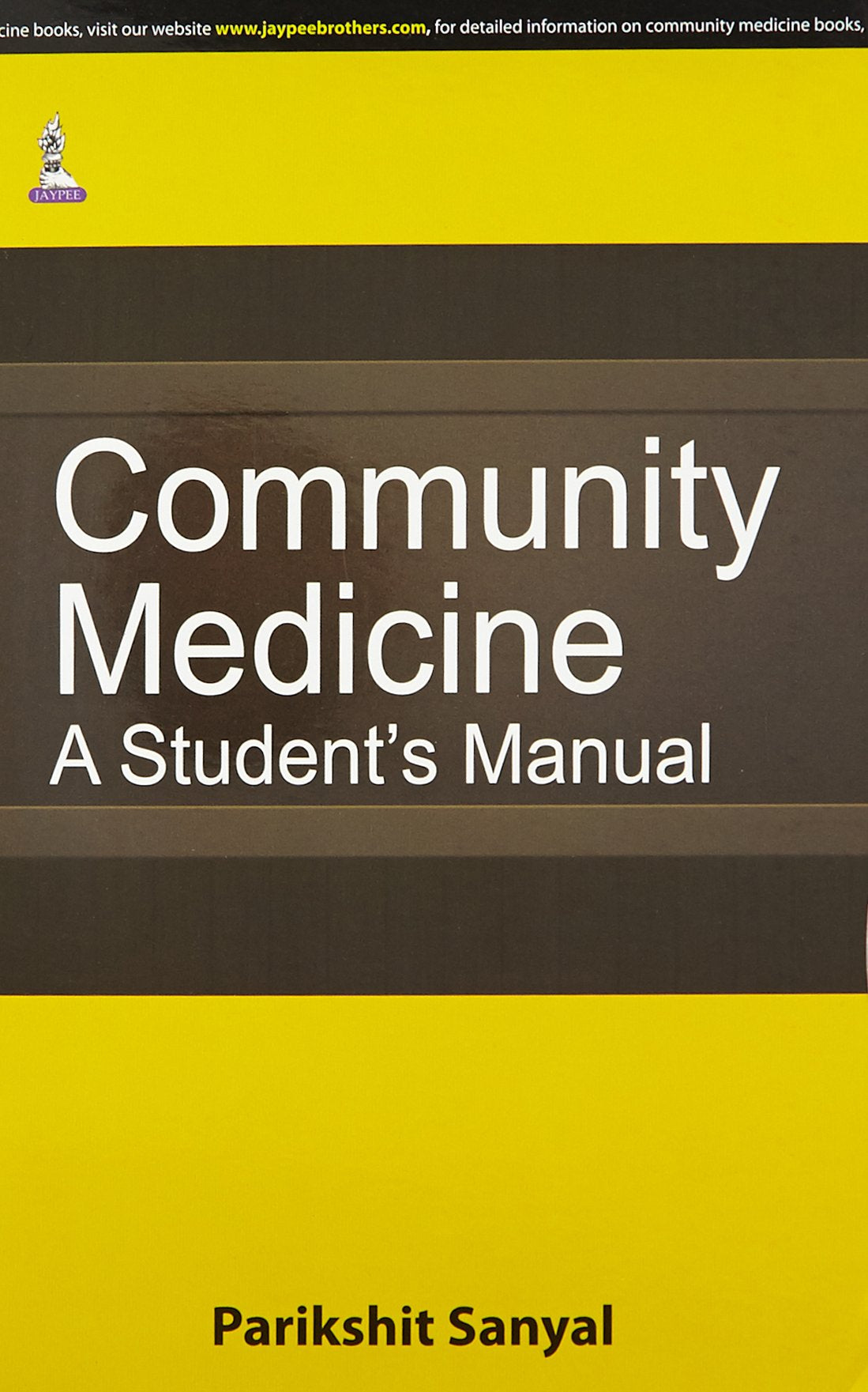 COMMUNITY MEDICINE A STUDENT'S MANUAL - Retail Maharaj