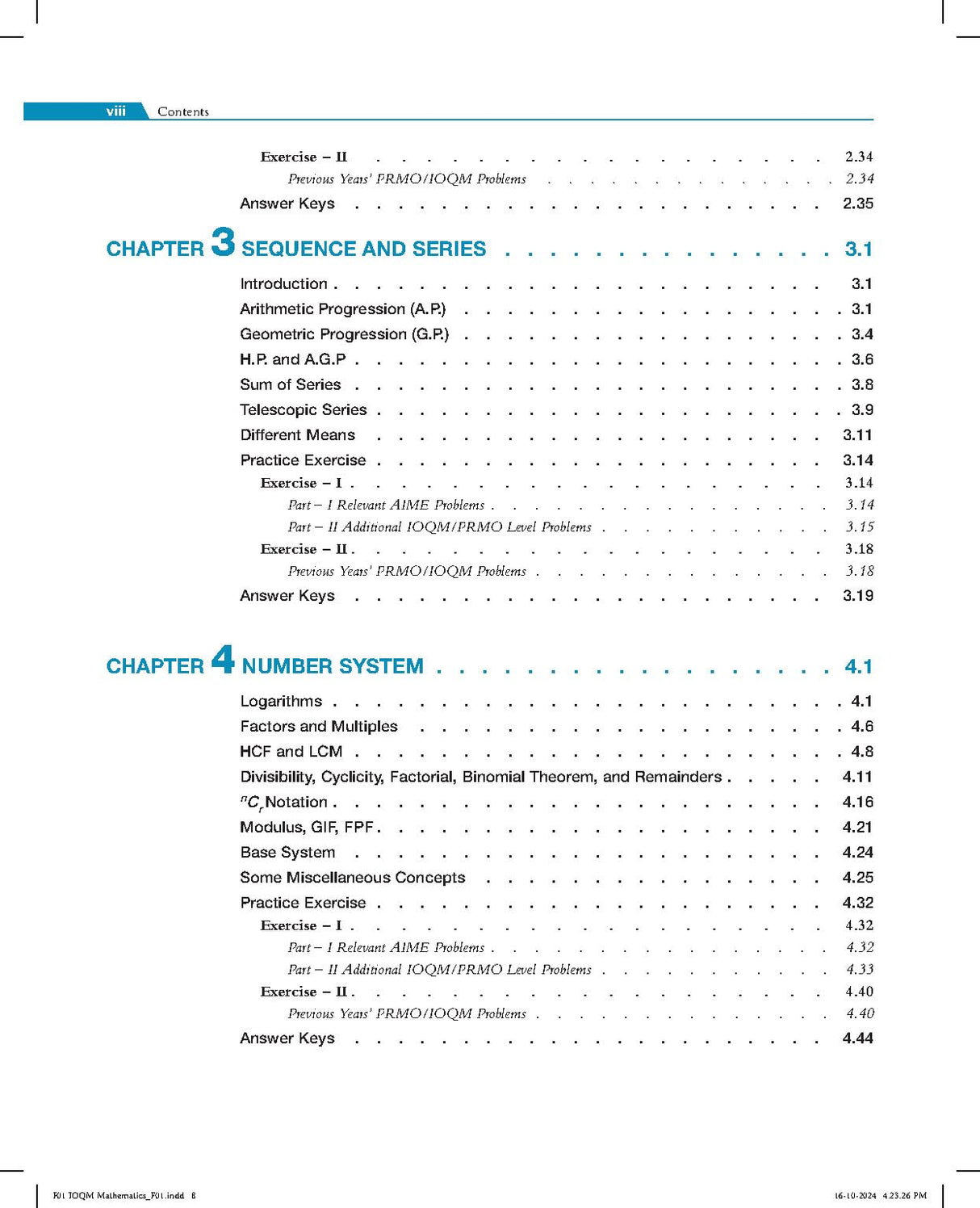 New Edition - IOQM Mathematics, 4th Edition | Indian Olympiad Qualifiers in Mathematics 2024 – 2025 | American Invitational Mathematics Examination (AIME) | Includes 2024 Paper with Solutions | - Pearson - Retail Maharaj