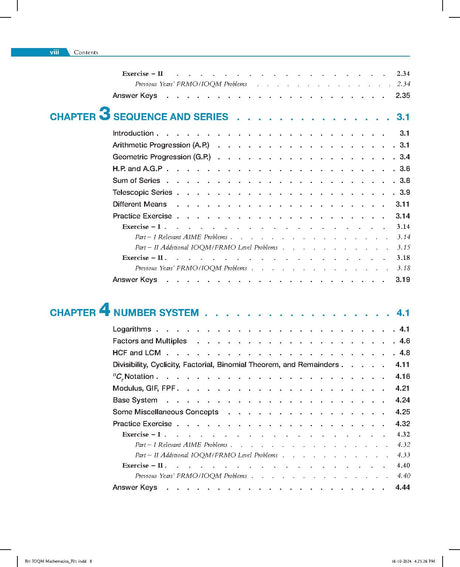 New Edition - IOQM Mathematics, 4th Edition | Indian Olympiad Qualifiers in Mathematics 2024 – 2025 | American Invitational Mathematics Examination (AIME) | Includes 2024 Paper with Solutions | - Pearson - Retail Maharaj
