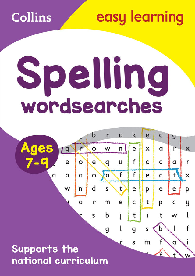 Spelling Word Searches Ages 7-9: Ideal for home learning (Collins Easy Learning KS2) - Retail Maharaj