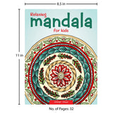 Relaxing Mandala For Kids : Coloring Book To Improve Concentration And Relaxation - Retail Maharaj