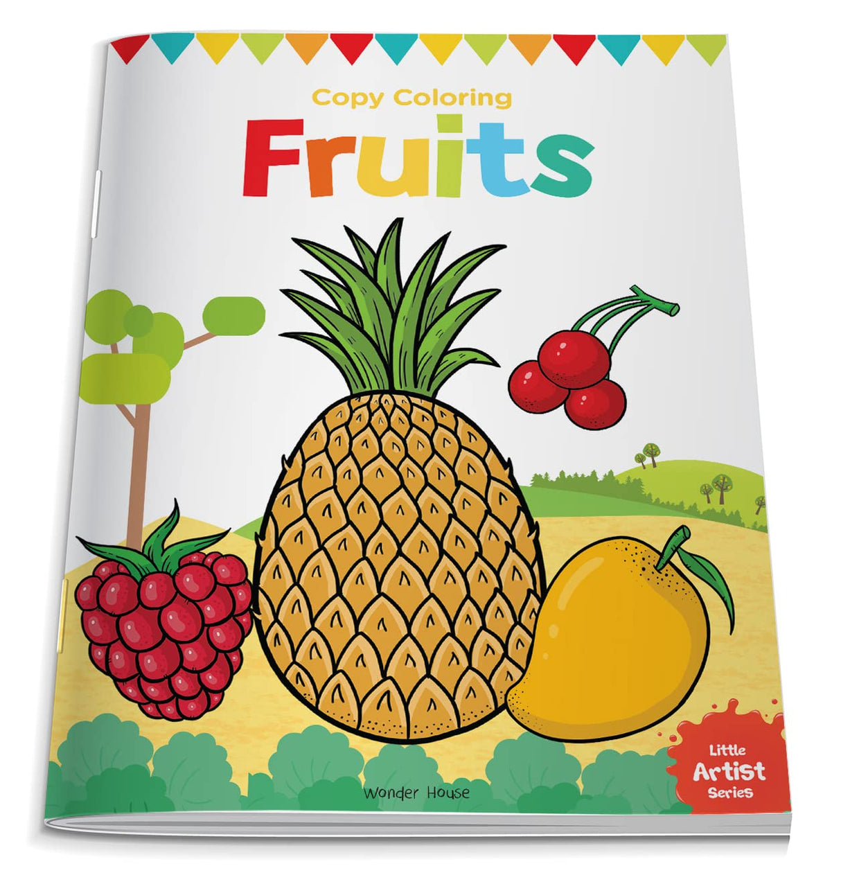Little Artist Series Fruits: Copy Colour Books - Retail Maharaj