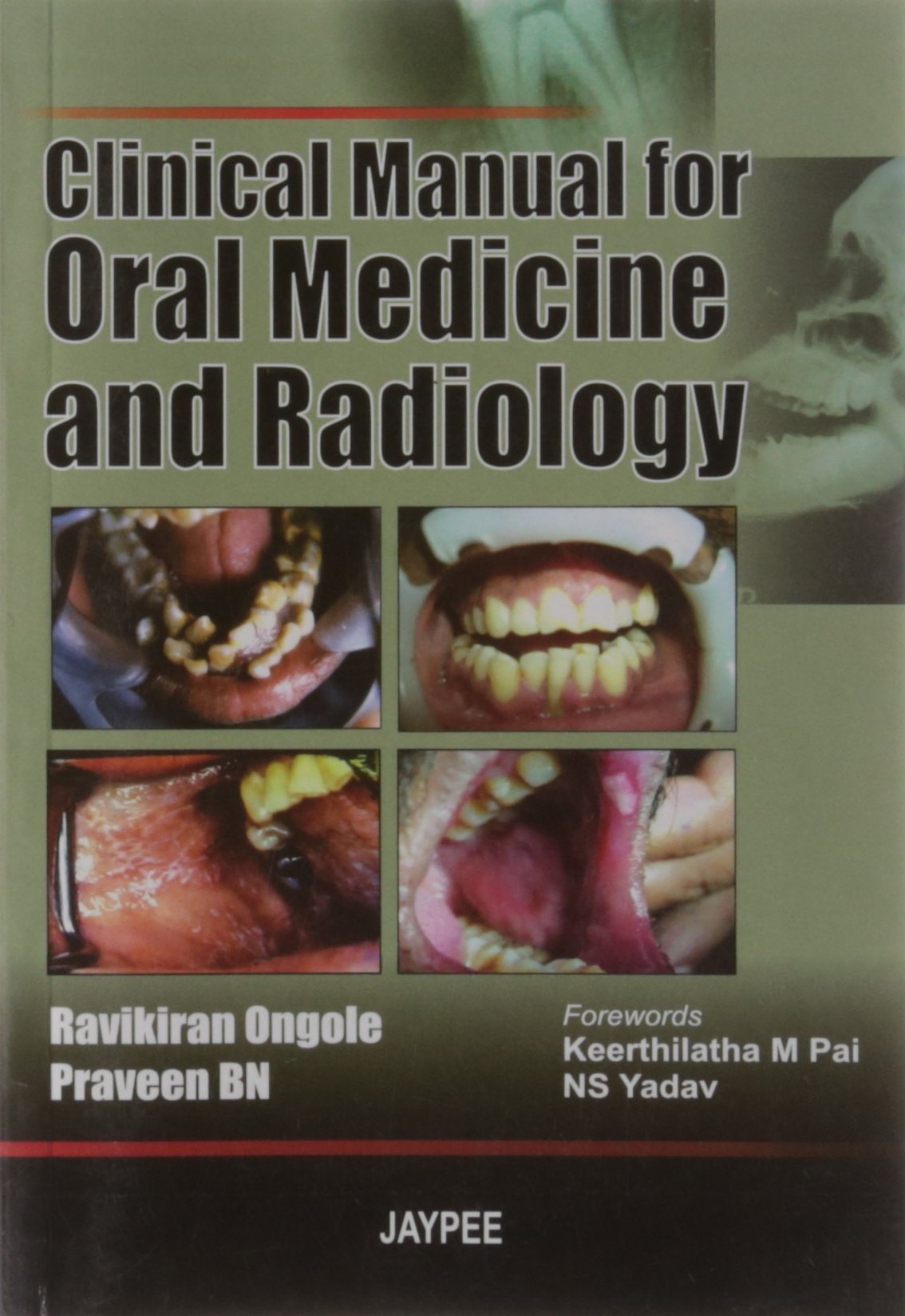 CLINICAL MANUAL FOR ORAL MEDICINE AND RADIOLOGY - Retail Maharaj