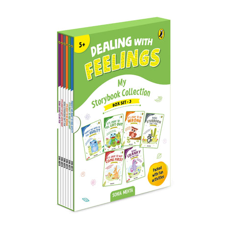 Dealing with Feelings: My Storybook Collection (Box set 3): Set of 6 Exciting Story cum Activity Books | Illustrated Storybooks on Emotions and Mental Health | Ages 5 + | Sonia Mehta - Retail Maharaj