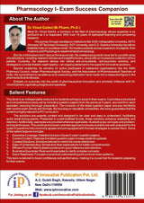 Pharmacology I- Exam Success Companion (Previous 5 Years Solved Question Papers) for B.Pharm 4th Semester (BP404T) - Retail Maharaj