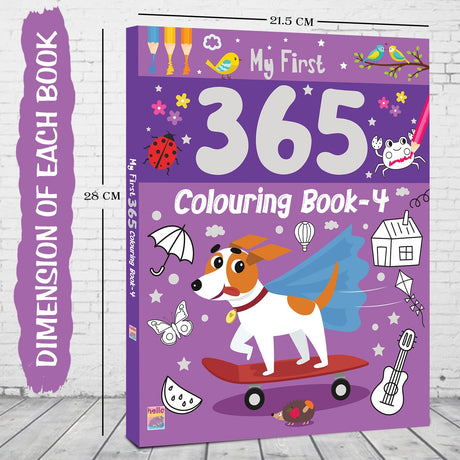 365 Colouring Book-4 - Retail Maharaj