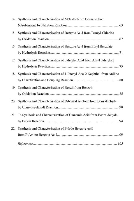 Practical Lab Manual of Pharmaceutical Organic Chemistry - II, B. Pharm 3rd Semester (As Per PCI Syllabus) - Retail Maharaj