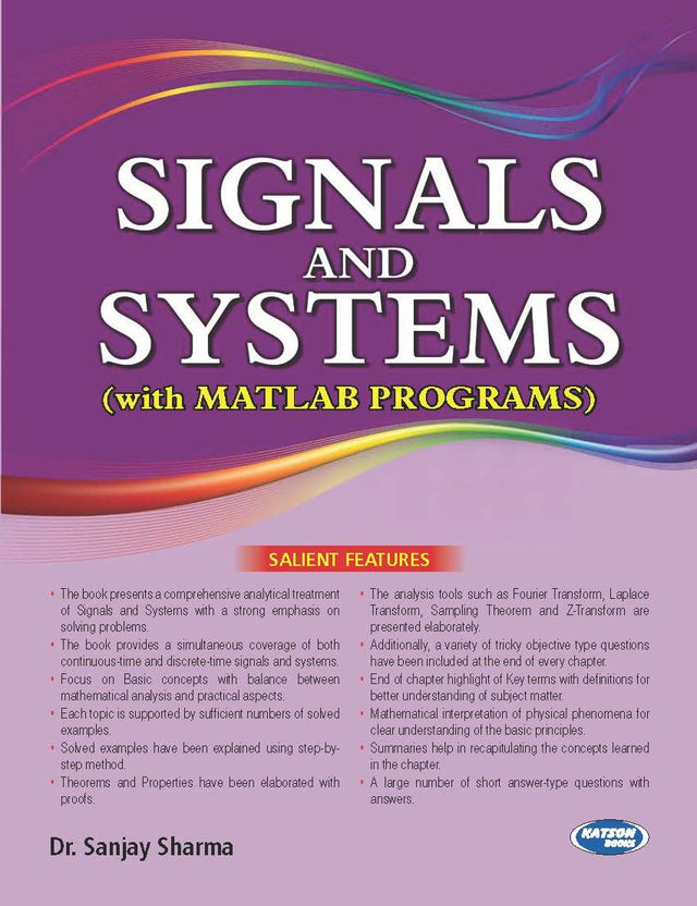 Signals and Systems (With Matlab Programs) - Retail Maharaj