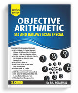 Objective Arithmetic SSC And Railway Exam Special & Other Competitive Exams 2025 | SSC CGL, CHSL, CPO, MTS, Railway Group D, NTPC, RRB Officers, Bank SBI PO, Clerk, Police SI | Maths Book | In English - Retail Maharaj
