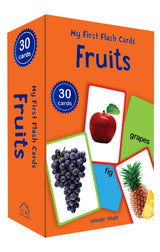 My First Flash Cards Fruits : 30 Early Learning Flash Cards For Kids - Retail Maharaj