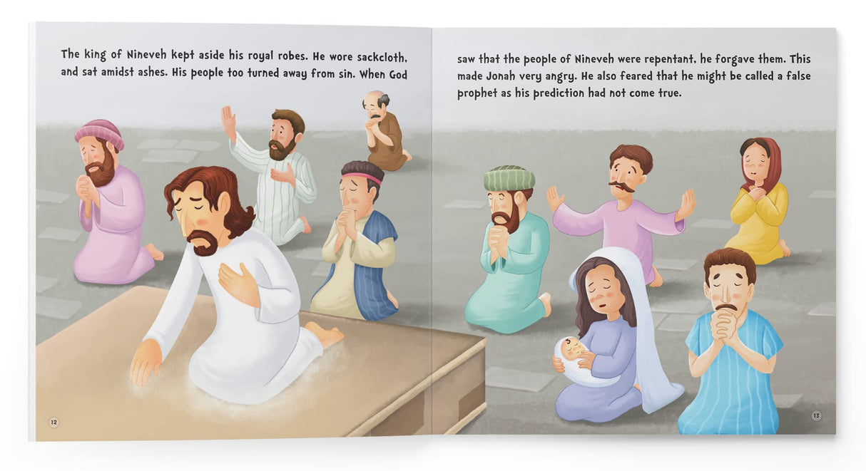 My First Illustrated Bible Story: Jonah and the Whale - Retail Maharaj