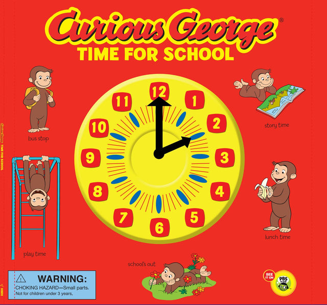 Curious George: Time For School Lift-The-Flaps (Cgtv) - Retail Maharaj