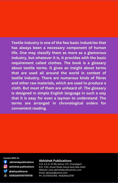 A Comprehensive Dictionary of Textile - Retail Maharaj