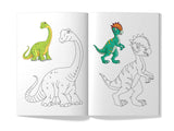 Little Artist Series Dinosaurs: Copy Colour Books - Retail Maharaj