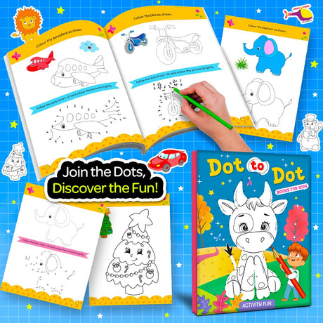 5-in-1 Ultimate My First Early Learning Educational Colouring Picture Activity Books for Kids, Children and Toddlers - Ages 3+ years (Pack of 5) - Retail Maharaj