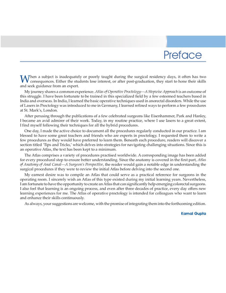 Atlas Of Operative Proctology A Stepwise Approach (Hb 2024) - Retail Maharaj