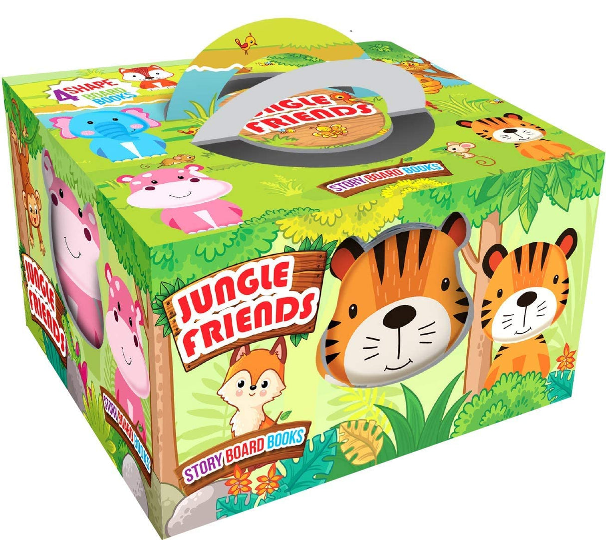 Hello Friend Jungle Friends Story Board Books For Kids - Retail Maharaj