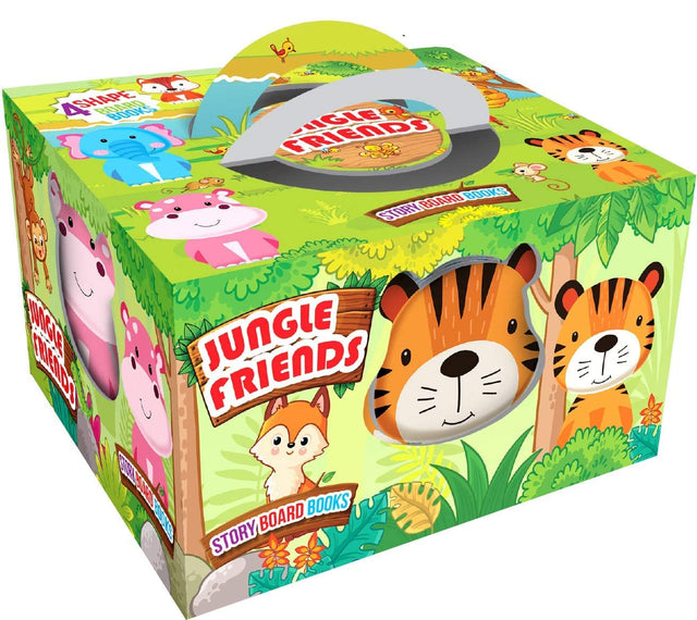 Hello Friend Jungle Friends Story Board Books For Kids - Retail Maharaj