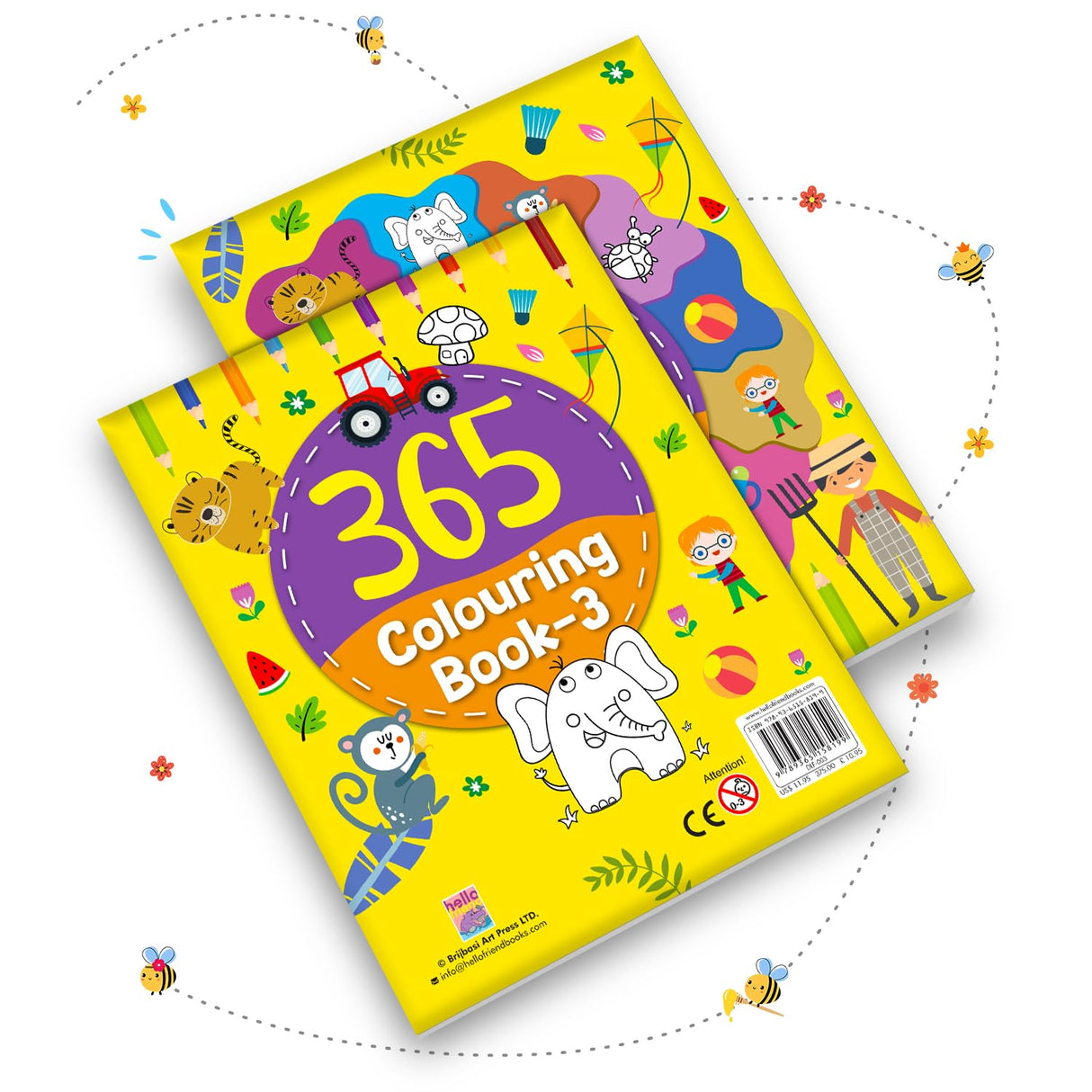 365 Colouring Book-3 - Retail Maharaj