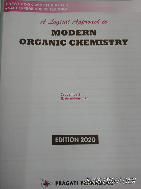 modern organic chemistry - Retail Maharaj