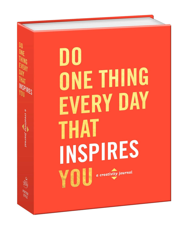 Do One Thing Every Day That Inspires You: A Creativity Journal - Retail Maharaj