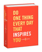 Do One Thing Every Day That Inspires You: A Creativity Journal - Retail Maharaj