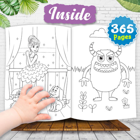 365 Colouring Book-4 - Retail Maharaj