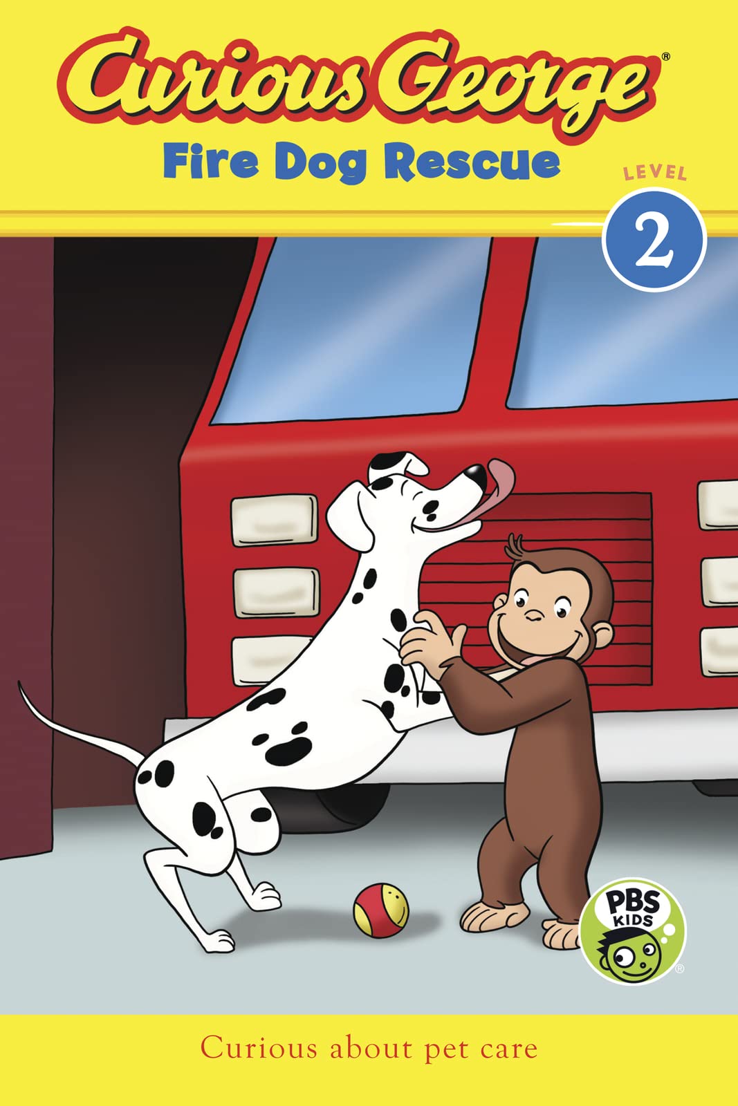 Curious George Fire Dog Rescue (Cgtv Reader) - Retail Maharaj