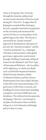 China in Xi Jinping`s New Era: Politics, Economy and Foreign Policy - Retail Maharaj