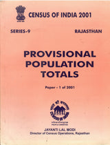 Census of India 2001 - Rajasthan - Provisional Population Totals - Paper -1 of 2001
