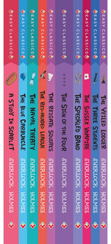 The Sherlock Holmes Children's Collection: (Series 1) Shadows, Secrets and Stolen Treasure (Easy Classics): 10 Book Box Set - Retail Maharaj