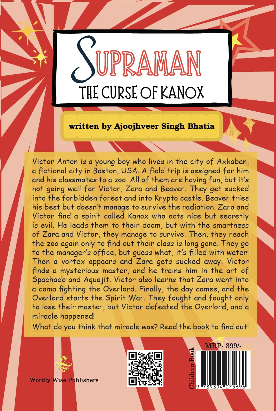 Supraman - The Curse of Kanox - Retail Maharaj