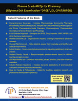 MCQs for Pharmacy (Diploma Exit Examination DPEE, DI, GPAT, NIPER) - Set of 2 Volumes - Retail Maharaj